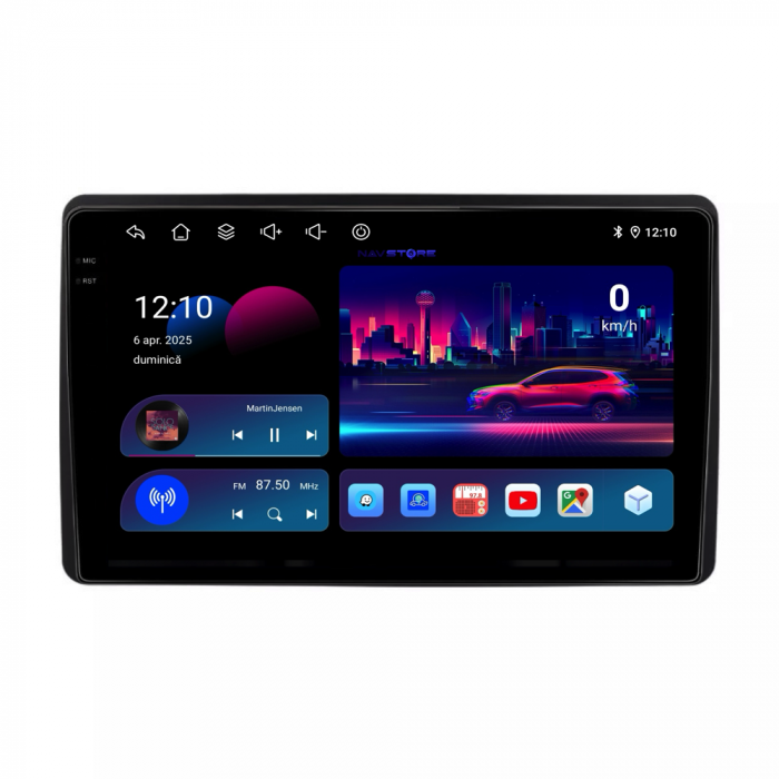 Navigatie Dedicata Dacia Duster (2018 - 2022), 10Inch, 6Gb Ram, 128Gb Stocare, Carplay [4]