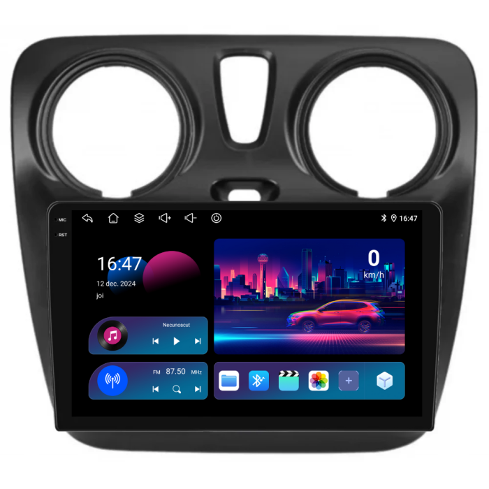 Navigatie Dedicata Dacia Lodgy (2012 - 2020), 9 Inch, 6Gb Ram, 128Gb Stocare, Android Auto, Carplay [4]