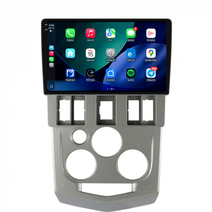 Navigatie Dedicata Dacia Logan 1 (2004-2008), 2K, 12Gb Ram, 256Gb Stocare, Carplay [5]