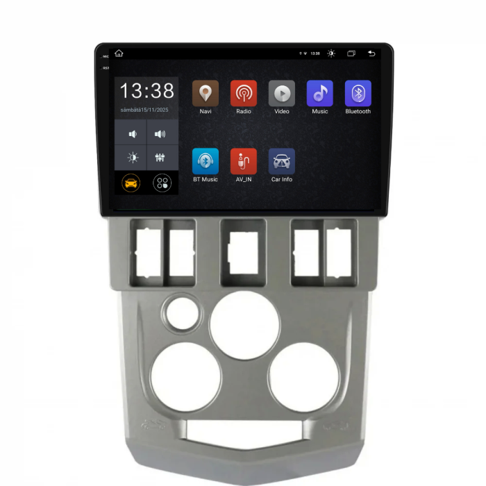 Navigatie Dedicata Dacia Logan 1 (2004-2008), 2K, 4Gb Ram, 64Gb Stocare, Carplay [4]