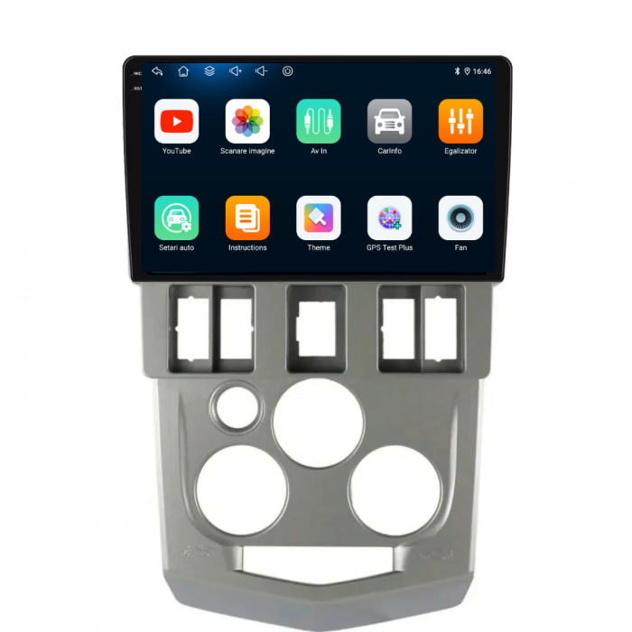 Navigatie Dedicata Dacia Logan 1 (2004-2008), 9Inch, 4Gb Ram, 64Gb Stocare, Carplay [6]