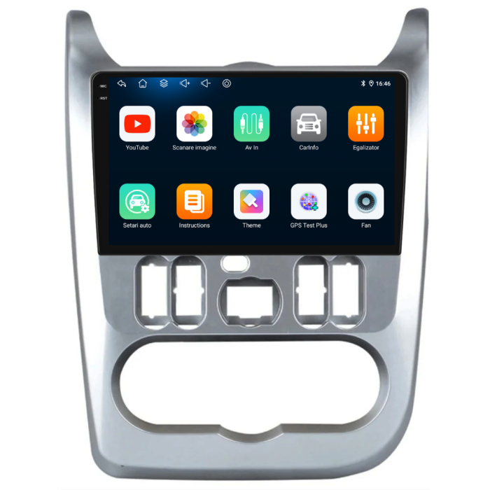 Navigatie Dedicata Dacia Logan (2008 - 2013), 9 Inch, 2Gb Ram, 32Gb Stocare, Android Auto, Carplay [6]