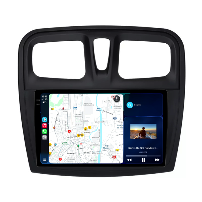 Navigatie Dedicata Dacia Logan (2012 - 2020), 9 Inch, 6Gb Ram, 128Gb Stocare, Android Auto, Carplay [2]