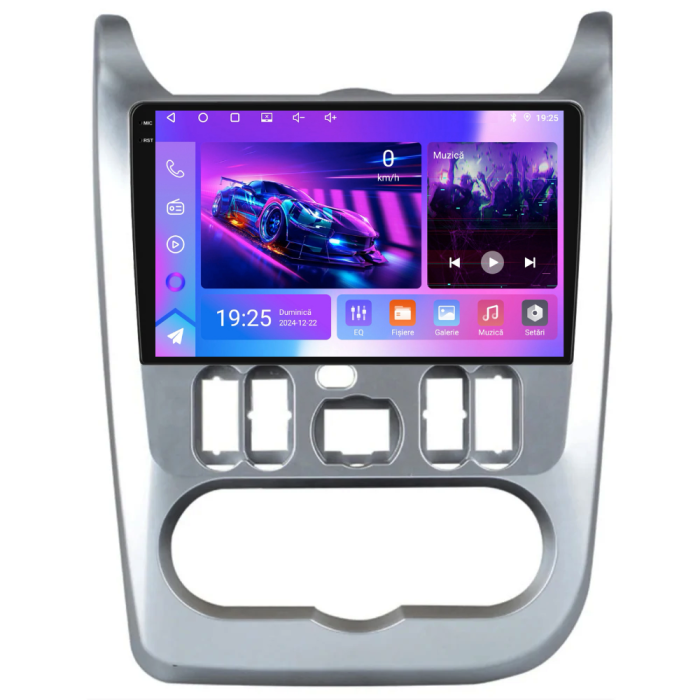 Navigatie Dedicata Dacia Logan/Duster/Sandero (2008-2013), 9Inch, 2Gb Ram, 32Gb Stocare, Carplay [10]