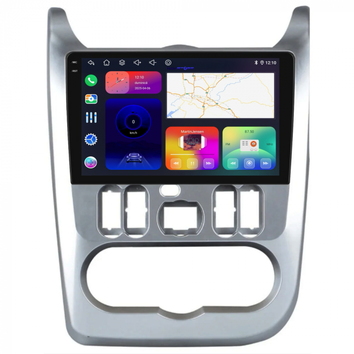 Navigatie Dedicata Dacia Logan/Duster/Sandero (2008-2013),Incell 9Inch, 2Gb Ram, 32Gb Stocare, Carplay [5]