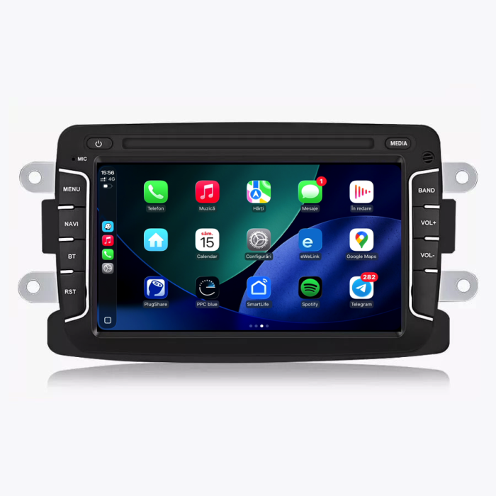 Navigatie Dedicata Dacia Logan/Duster/Sandero/Dokker, 7Inch, 4Gb Ram, 64Gb stocare, Carplay [2]