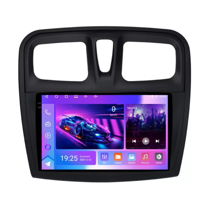 Navigatie Dedicata Dacia Logan/Sandero (2012-2020), 9Inch, 2Gb Ram, 32Gb Stocare, Carplay [10]