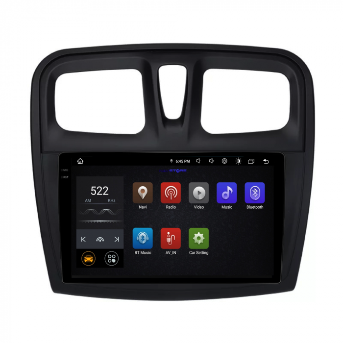Navigatie Dedicata Dacia Logan/Sandero (2012-2020),QuadCore, 9Inch, 4Gb Ram, 64Gb Stocare, Carplay [5]