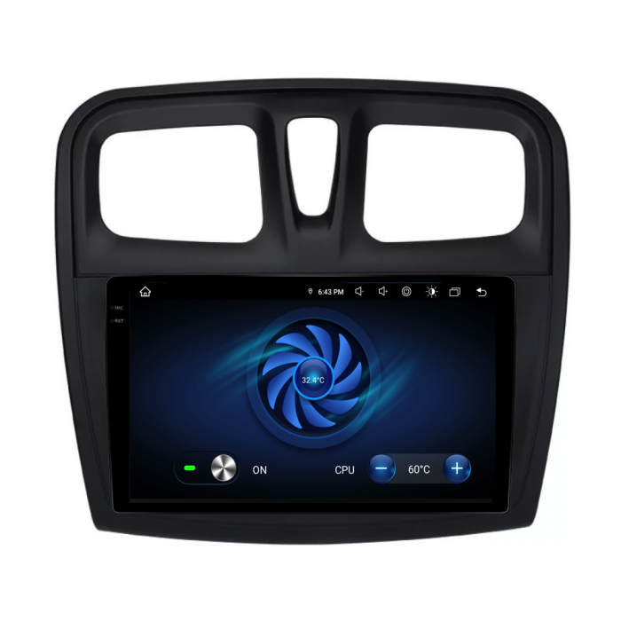 Navigatie Dedicata Dacia Logan/Sandero (2012-2020),QuadCore, 9Inch, 4Gb Ram, 64Gb Stocare, Carplay [7]