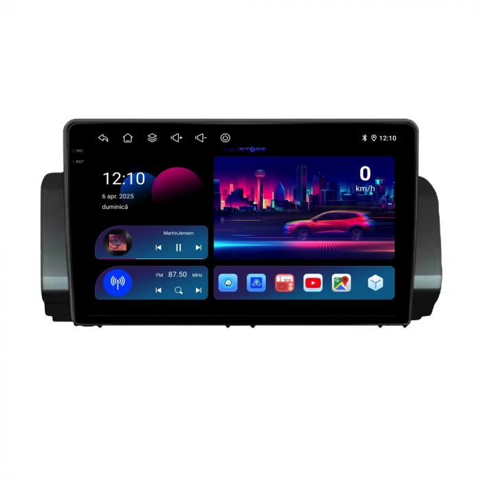 Navigatie Dedicata Dacia Logan/Sandero/Jogger (2021-2023), 9Inch, 2Gb Ram, 32Gb Stocare, Carplay [4]