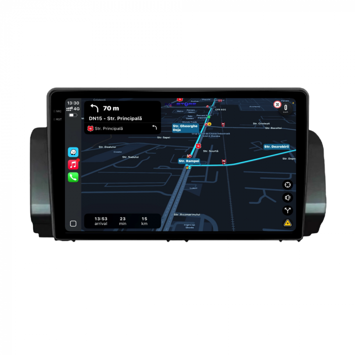 Navigatie Dedicata Dacia Logan/Sandero/Jogger (2021-2023),QuadCore, 9Inch, 4Gb Ram, 64Gb Stocare, Carplay [3]