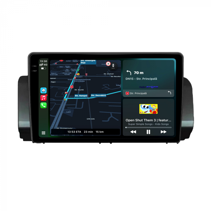 Navigatie Dedicata Dacia Logan/Sandero/Jogger (2021-2023), 9Inch, 6Gb Ram, 128Gb Stocare, Carplay [2]
