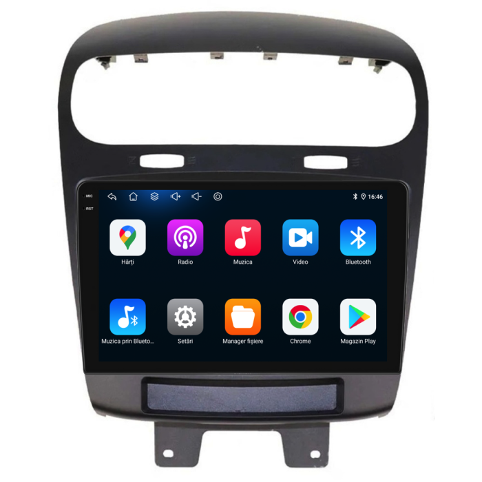 Navigatie Dedicata Dodge Journey (2012-2020), 9Inch, 6Gb Ram, 128Gb Stocare, Carplay [6]