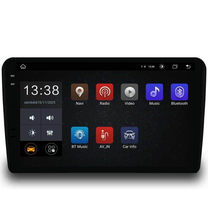 Navigatie Dedicata Fiat 500 (2015-2020), 9Inch, 8Gb Ram, 256Gb Stocare, Carplay [5]