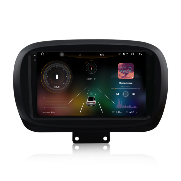 Navigatie Dedicata Fiat 500x (2014-2020), 2K, 12Gb Ram, 256Gb Stocare, Carplay [2]