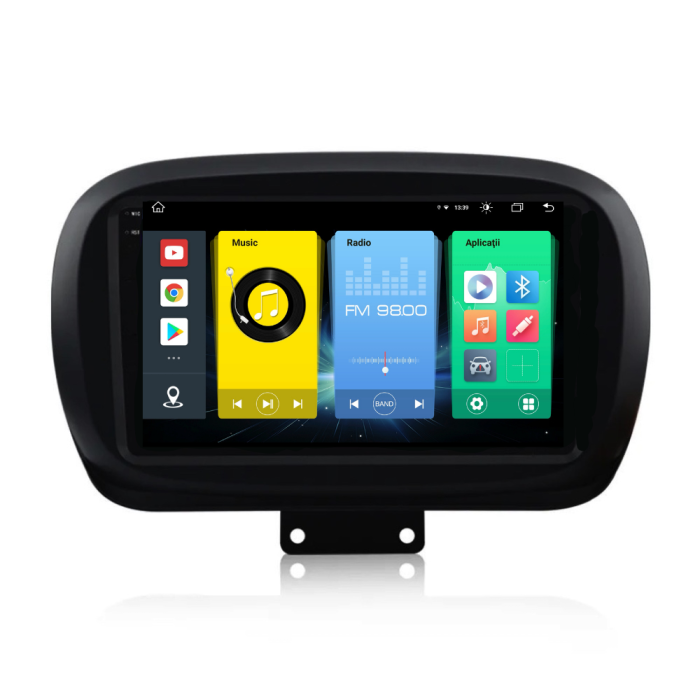 Navigatie Dedicata Fiat 500x (2014-2020), 2K, 8Gb Ram, 256Gb Stocare, Carplay [7]