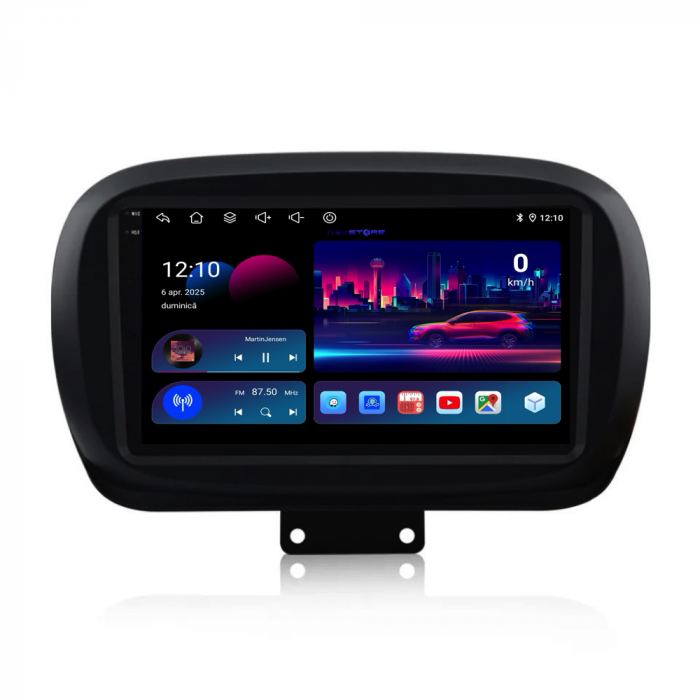 Navigatie Dedicata Fiat 500x (2014-2020), 9Inch, 4Gb Ram, 64Gb Stocare, Carplay [4]