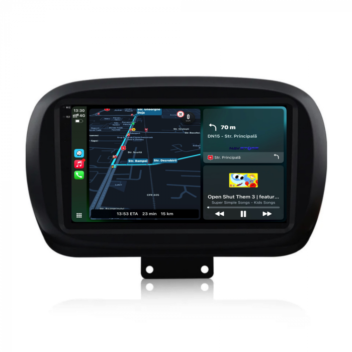 Navigatie Dedicata Fiat 500x (2014-2020), 9Inch, 4Gb Ram, 64Gb Stocare, Carplay [2]