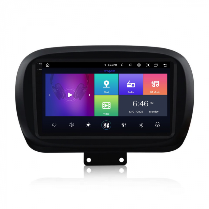 Navigatie Dedicata Fiat 500x (2014-2020), 9Inch, 4Gb Ram, 64Gb Stocare, Carplay [7]
