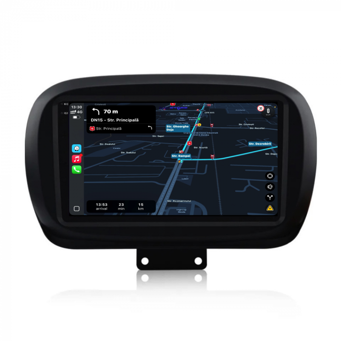 Navigatie Dedicata Fiat 500x (2014-2020), 9Inch, 4Gb Ram, 64Gb Stocare, Carplay [3]