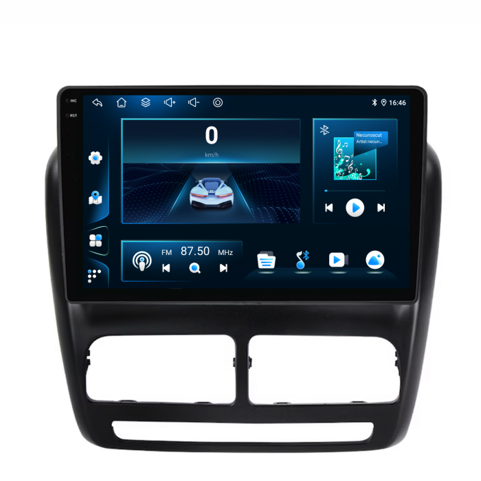 Navigatie Dedicata Fiat Doblo (2010-2015), 10Inch, 6Gb Ram, 128Gb Stocare, Carplay [7]