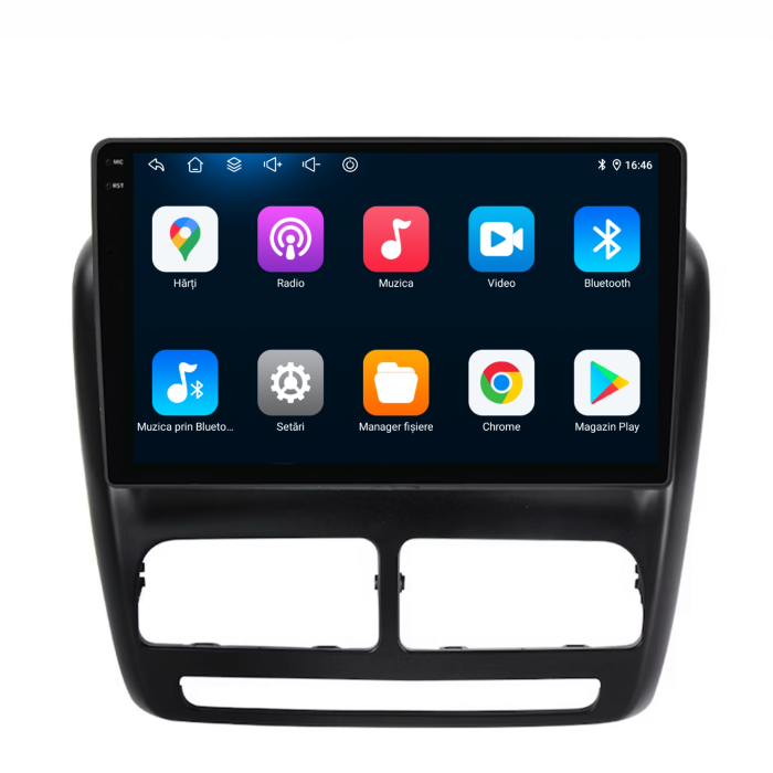 Navigatie Dedicata Fiat Doblo (2010-2015), 10Inch, 6Gb Ram, 128Gb Stocare, Carplay [5]