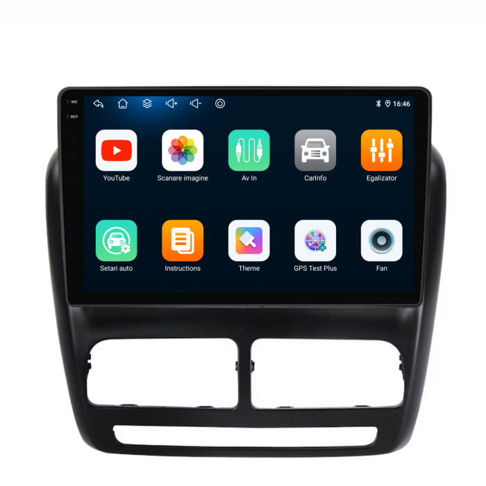 Navigatie Dedicata Fiat Doblo (2010-2015),QuadCore, 10Inch, 4Gb Ram, 64Gb Stocare, Carplay [6]