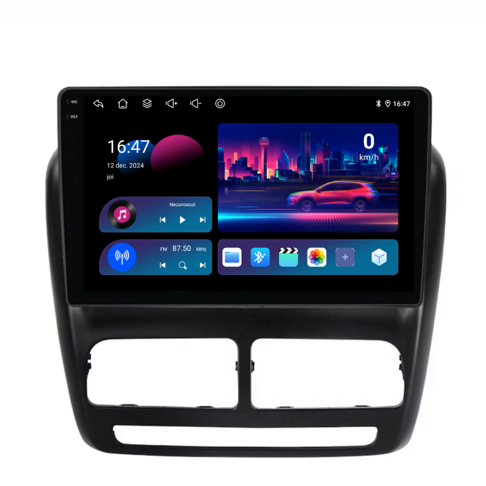 Navigatie Dedicata Fiat Doblo (2010-2015),QuadCore, 10Inch, 4Gb Ram, 64Gb Stocare, Carplay [4]
