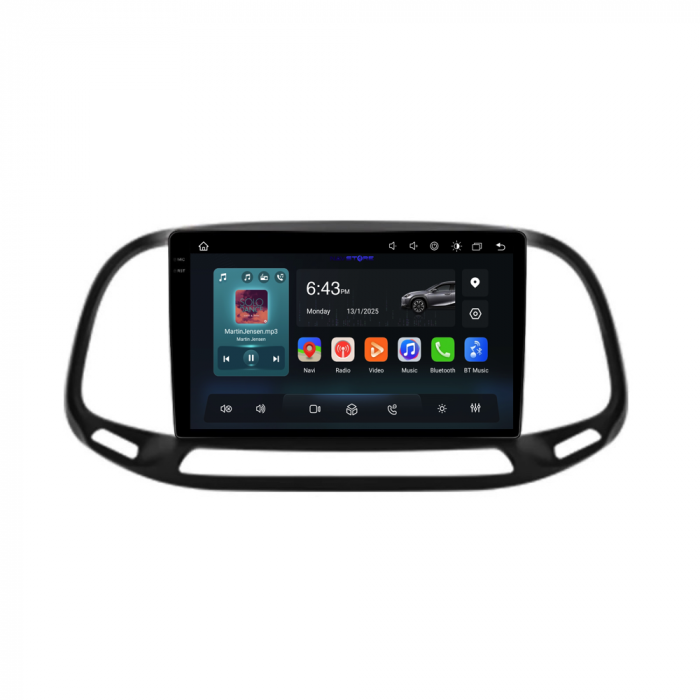 Navigatie Dedicata Fiat Doblo (2015-2019), 9Inch, 4Gb Ram, 64Gb Stocare, Carplay [5]