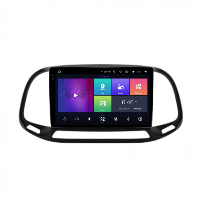 Navigatie Dedicata Fiat Doblo (2015-2019), 9Inch, 4Gb Ram, 64Gb Stocare, Carplay [7]