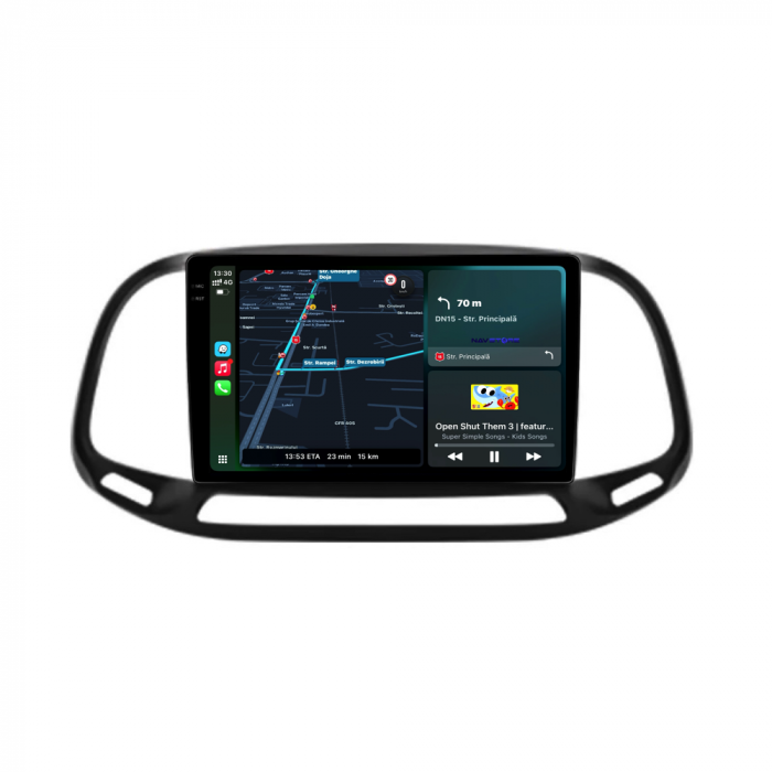 Navigatie Dedicata Fiat Doblo (2015-2019), 9Inch, 4Gb Ram, 64Gb Stocare, Carplay [2]