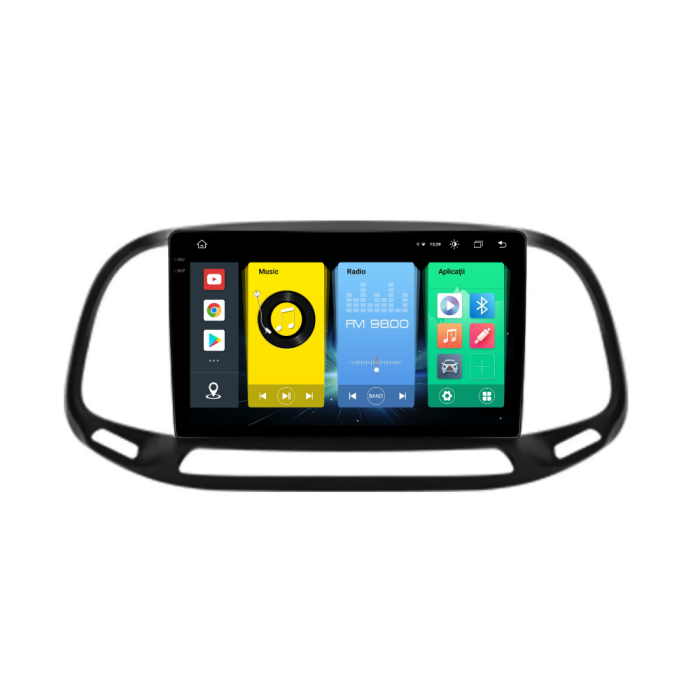 Navigatie Dedicata Fiat Doblo (2015-2019), 9Inch, 8Gb Ram, 256Gb Stocare, Carplay [7]