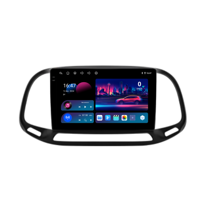Navigatie Dedicata Fiat Doblo (2015-2019),QuadCore, 9Inch, 4Gb Ram, 64Gb Stocare, Carplay [4]