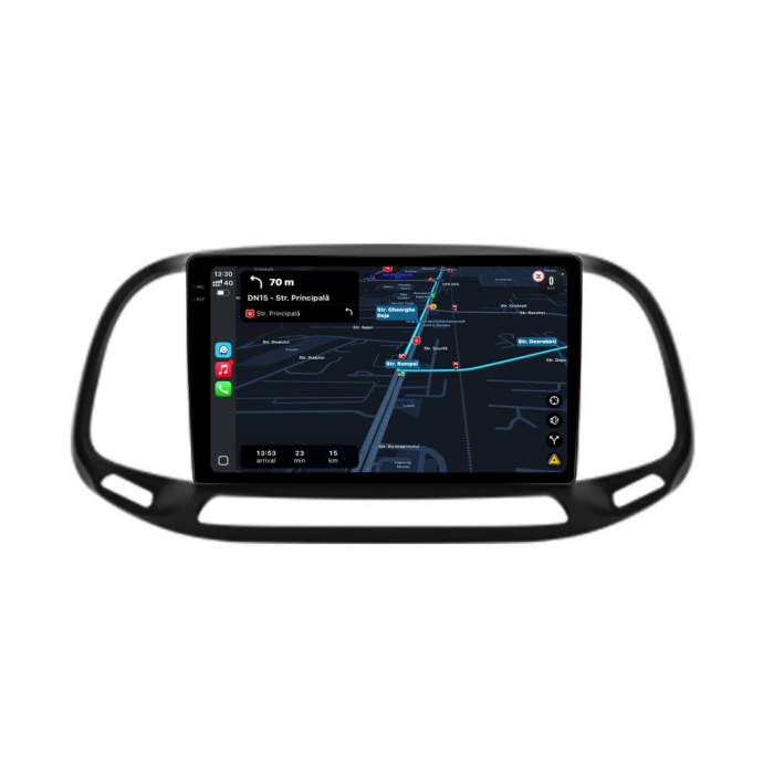 Navigatie Dedicata Fiat Doblo (2015-2019),QuadCore, 9Inch, 4Gb Ram, 64Gb Stocare, Carplay [3]