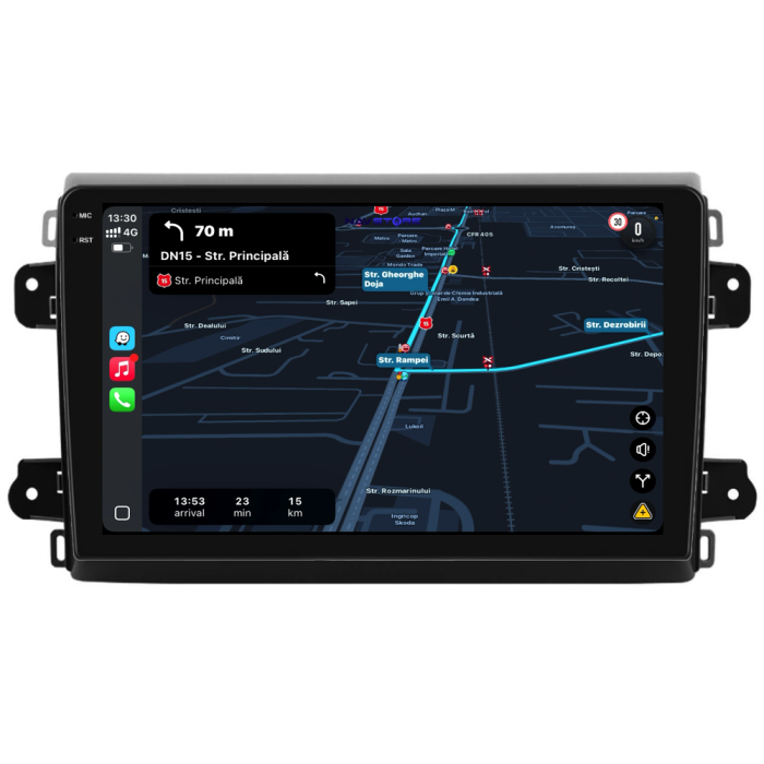 Navigatie Dedicata Fiat Ducato 2020+, 2K, 4Gb Ram, 64Gb Stocare, Carplay [3]