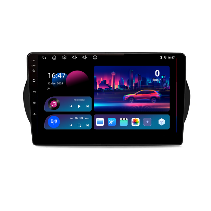 Navigatie Dedicata Fiat Fiorino/Qubo (2008 - 2017), 10Inch, 4Gb Ram, 64Gb Stocare, Carplay [4]