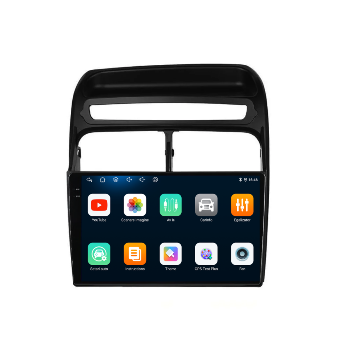 Navigatie Dedicata Fiat Linea (2006-2012), 9Inch, 6Gb Ram, 128Gb Stocare, Carplay [6]