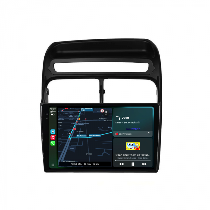 Navigatie Dedicata Fiat Linea (2006-2012), 9Inch, 6Gb Ram, 128Gb Stocare, Carplay [2]
