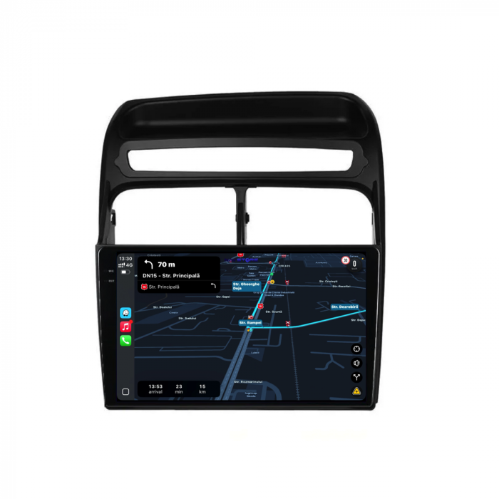 Navigatie Dedicata Fiat Linea (2006-2012), 9Inch, 6Gb Ram, 128Gb Stocare, Carplay [3]