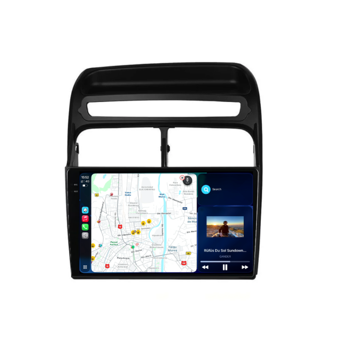 Navigatie Dedicata Fiat Linea (2006-2012), 9Inch, 8Gb Ram, 256Gb Stocare, Carplay [2]