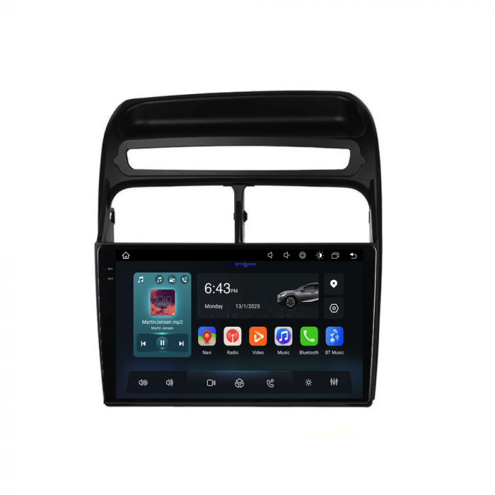 Navigatie Dedicata Fiat Linea (2006-2012),QuadCore, 9Inch, 4Gb Ram, 64Gb Stocare, Carplay [5]