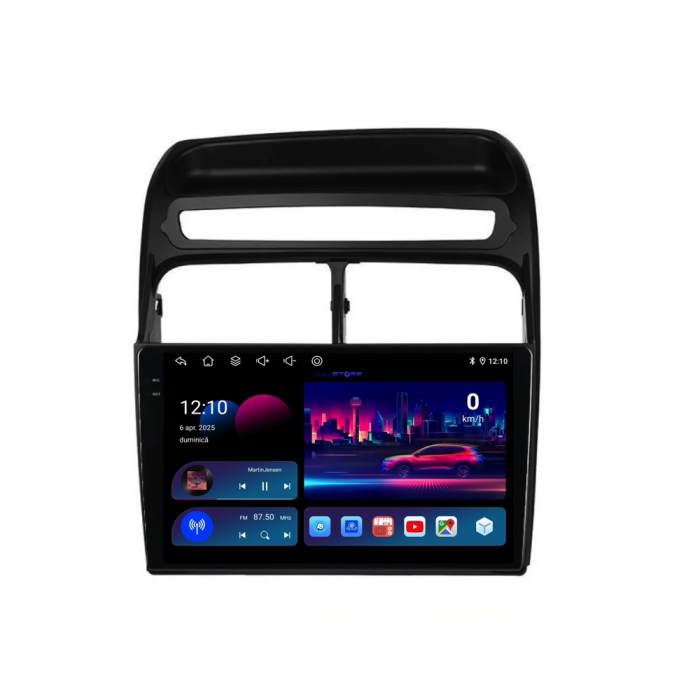 Navigatie Dedicata Fiat Linea (2006-2012),QuadCore, 9Inch, 4Gb Ram, 64Gb Stocare, Carplay [4]