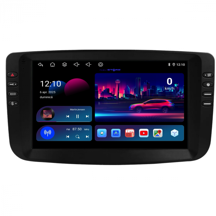 Navigatie Dedicata Fiat Linea, Punto (2012-2018),QuadCore, 9Inch, 4Gb Ram, 64Gb Stocare, Carplay [4]