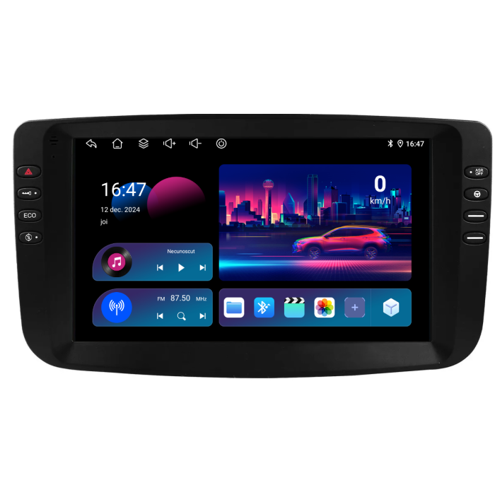 Navigatie Dedicata Fiat Linea, Punto (2012-2018),QuadCore, 9Inch, 4Gb Ram, 64Gb Stocare, Carplay [4]