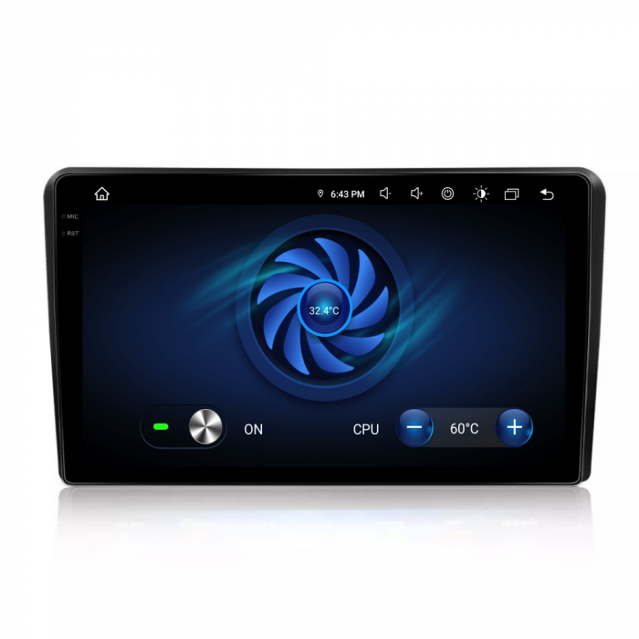 Navigatie Dedicata Fiat Panda (2003 - 2012), 9Inch, 6Gb Ram, 128Gb Stocare, Carplay [7]