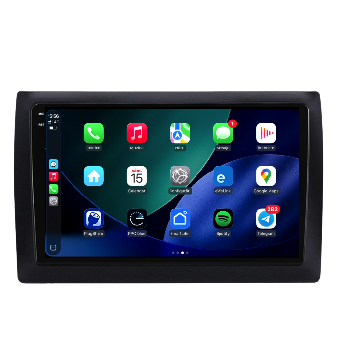 Navigatie Dedicata Fiat Stilo (2001-2011), 2K, 8Gb Ram, 256Gb Stocare, Carplay [3]