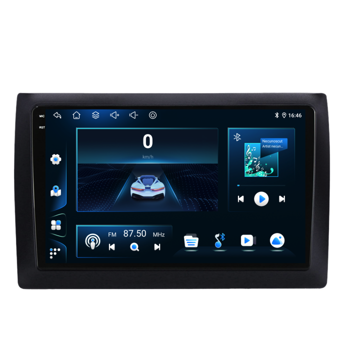 Navigatie Dedicata Fiat Stilo (2001-2011),QuadCore, 9Inch, 4Gb Ram, 64Gb Stocare, Carplay [5]