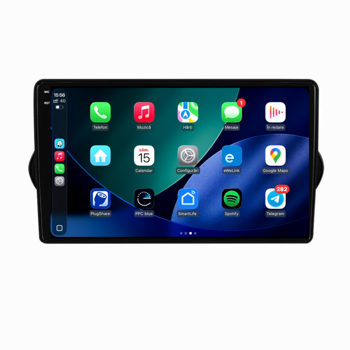 Navigatie Dedicata Fiat Tipo (2015-2021), 2K, 4Gb Ram, 64Gb Stocare, Carplay [3]