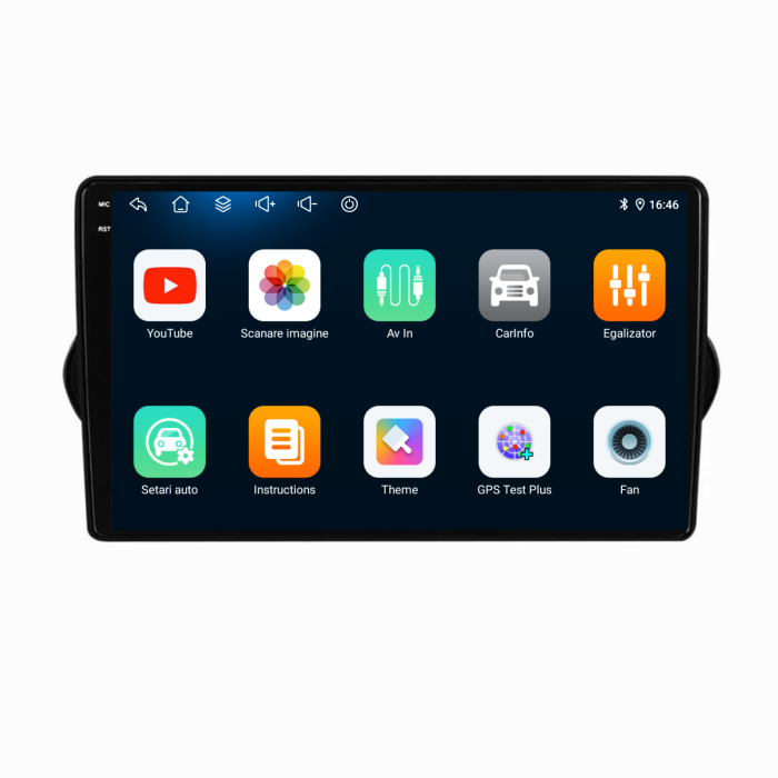 Navigatie Dedicata Fiat Tipo (2015-2021), 9Inch, 2Gb Ram, 32Gb Stocare, Carplay [6]