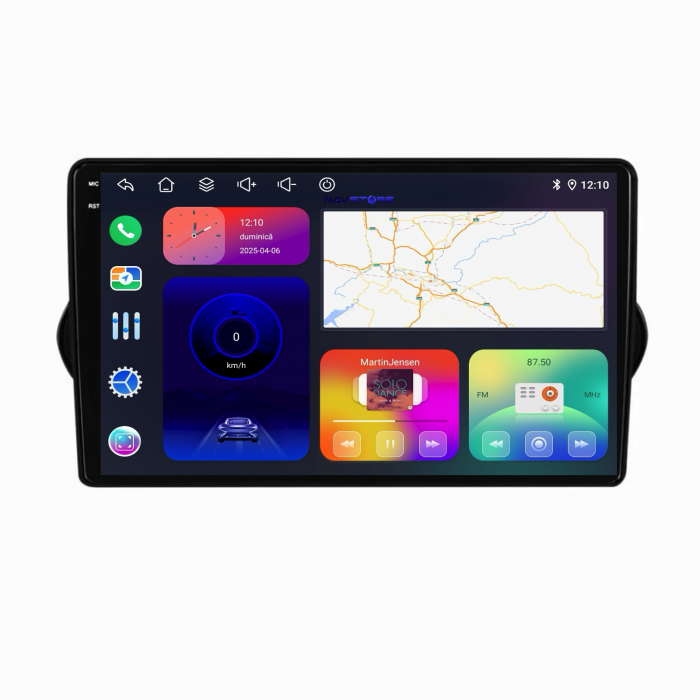 Navigatie Dedicata Fiat Tipo (2015-2021), 9Inch, 2Gb Ram, 32Gb Stocare, Carplay [6]